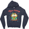 hippie holidays Zipper Hoodie