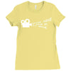 never judge a book by it's movie Ladies Fitted T-Shirt