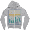 camp river Zipper Hoodie