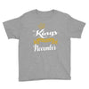 kings are born in november Youth Tee