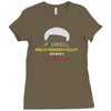 funny alien conspiracy theory roswell area 51 Ladies Fitted T-Shirt