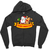 merry christmas Zipper Hoodie