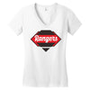 Rangers Women's V-Neck T-Shirt