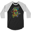 mega turtles 3/4 Sleeve Shirt