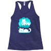 world domination Racerback Tank