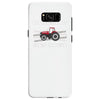 case ih red tractor boy comin' through Samsung Galaxy S8