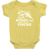 buddy f&auml;ngt nur gro&szlig;e fische funny Baby Onesie