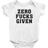 Zero Fucks Given Baby Bodysuit