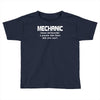 mechanic mens funny Toddler T-shirt