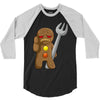 sad gingerbread 3/4 Sleeve Shirt