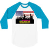 2018 Women's March On New York City 3/4 Sleeve Shirt