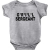 grill sergeant Baby Bodysuit