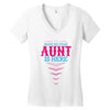 Have No Fear Aunt Is Here Women's V-Neck T-Shirt