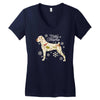 merry christmas Women's V-Neck T-Shirt