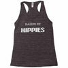 raised by hippies (2) Racerback Tank