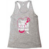 this girls heart Racerback Tank