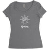 Genius Women's Triblend Scoop T-shirt