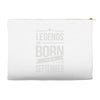 legends are born in september Accessory Pouches