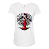 spray the towwn Maternity Scoop Neck T-shirt