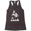 johnny cash Racerback Tank