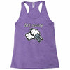 mickey mouse gangster get money Racerback Tank