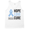 hope love cure stomach cancer awareness Tank Top