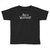 alice in wonderland logo Toddler T-shirt