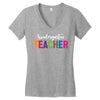 Kindergarten Teacher Women's V-Neck T-Shirt