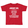 Super January Girl Toddler T-shirt