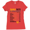 Taurus Facts Servings Per Container Ladies Fitted T-Shirt