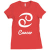 cancer zodiac Ladies Fitted T-Shirt