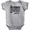 The Notorious Baby Onesie