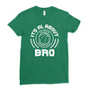 its all about atlanta basketball bro Ladies Fitted T-Shirt