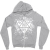 dungeons and dragons dice art Zipper Hoodie