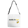Daddy to Bee Unknown Gender Adjustable Strap Totes