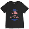 the man   the legend funny V-Neck Tee