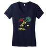 the astronomer Women's V-Neck T-Shirt