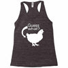 chiken butt Racerback Tank