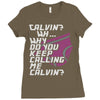 calvin Ladies Fitted T-Shirt