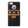 michigan girl iPhone 7 Case
