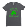 kiss me i't my birthday pi Ladies Fitted T-Shirt