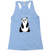 crying panda Racerback Tank