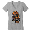 longboarder Women's V-Neck T-Shirt