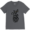 purr purr V-Neck Tee