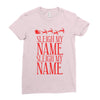 sleigh my name Ladies Fitted T-Shirt