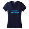 i don't get drunk Women's V-Neck T-Shirt
