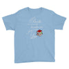 she reads books to live book lover Youth Tee