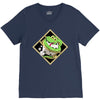 snake green V-Neck Tee