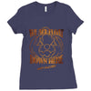 Float Down (f140) Ladies Fitted T-Shirt