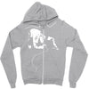 original banksy police searching drug Zipper Hoodie